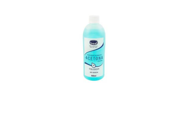 Encontraproduto.com.br - Removedor de Esmaltes Ideal Com Acetona + Silicone 500ml