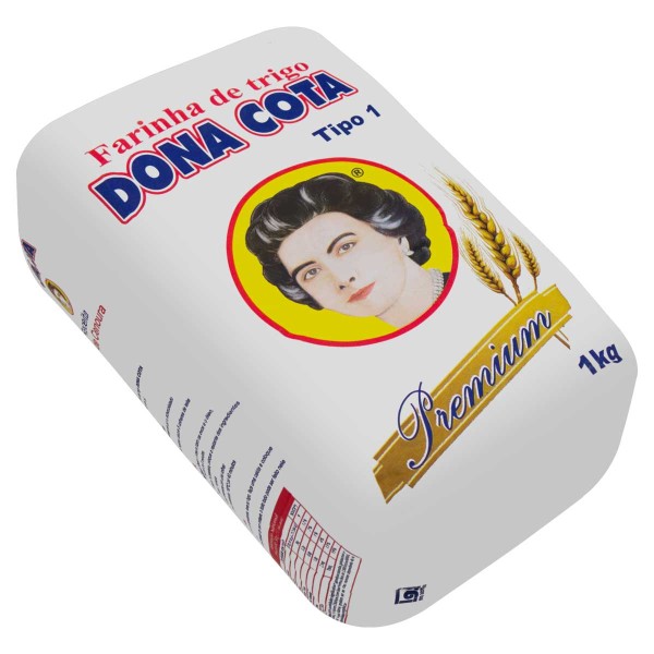 Encontraproduto.com.br - Farinha de Trigo Tipo 1 Dona Cota Premium 1Kg