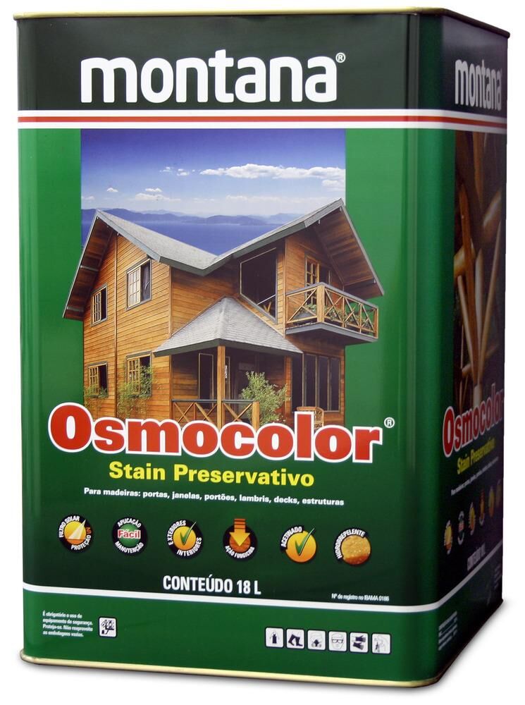 Encontraproduto.com.br - Stain / Verniz Osmocolor Castanheira 18L