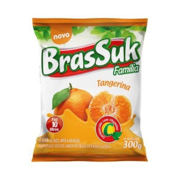 Encontraproduto.com.br - Refresco em Pó Tangerina Brassuk 300g