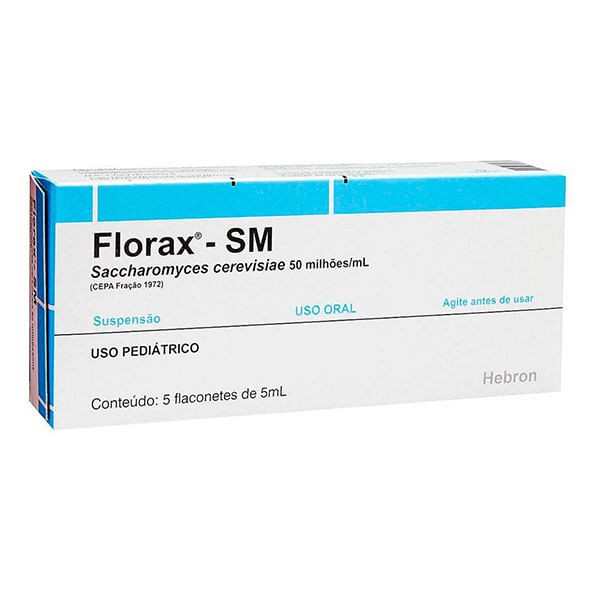 Encontraproduto.com.br - Florax Pediatrico Com 5 Flaconetes De 5ml