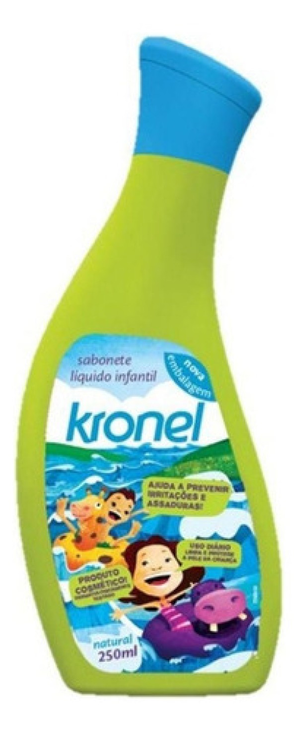 Sabonete Líquido Kronel Infantil Para o Corpo 250mL