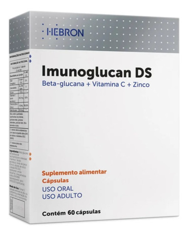 Imunoglucan Ds 60 cápsulas