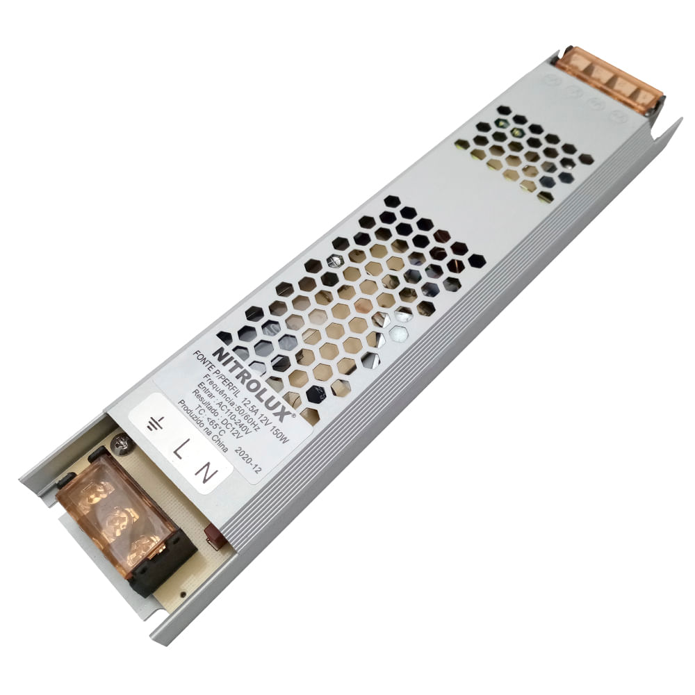 Fonte P/Perfil Nitrolux 2A 12V 24W