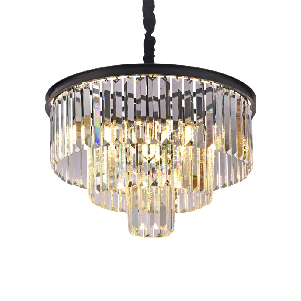 Lustre Pendente Nitrolux LTR-011P Preto E14 Bivolt