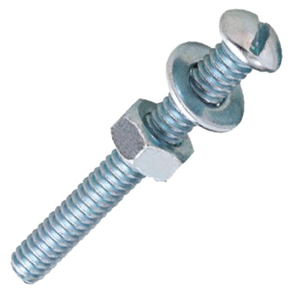 Encontraproduto.com.br - Parafuso Rosca Máquina 3/16x3/4  5 Unidades Bemfixa