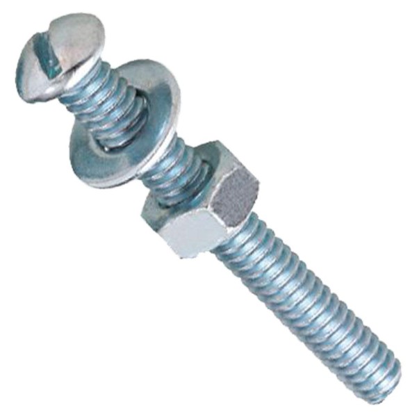 Encontraproduto.com.br - Parafuso Rosca Máquina 3/16x3/4  5 Unidades Bemfixa