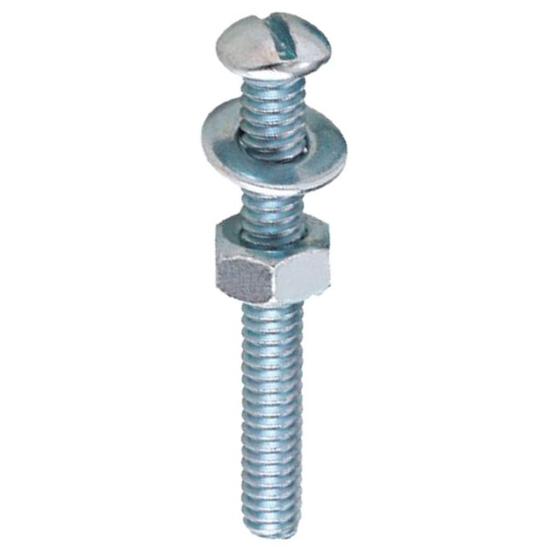 Encontraproduto.com.br - Parafuso Rosca Máquina 3/16x3/4  5 Unidades Bemfixa