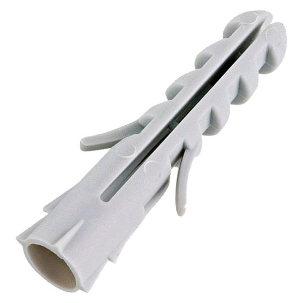 Encontraproduto.com.br - Bucha De Nylon Com Anel 8 Mm 10 Unidades Bemfixa