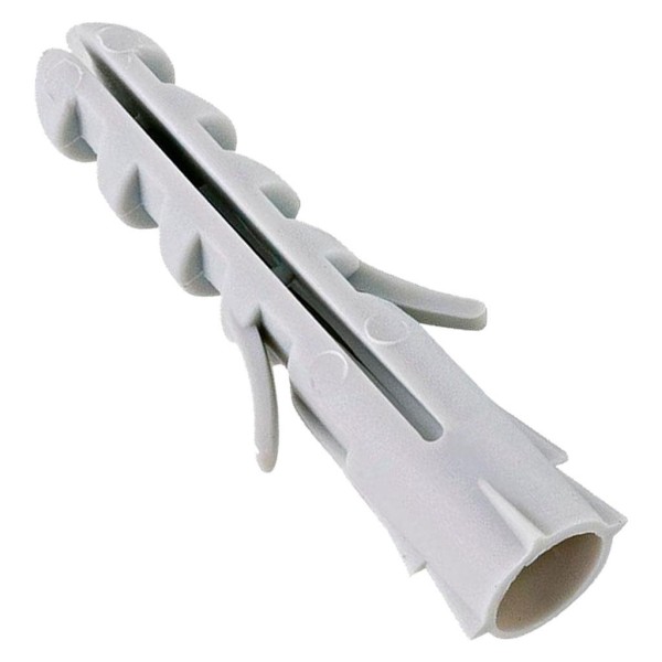 Encontraproduto.com.br - Bucha De Nylon Com Anel 8 Mm 10 Unidades Bemfixa