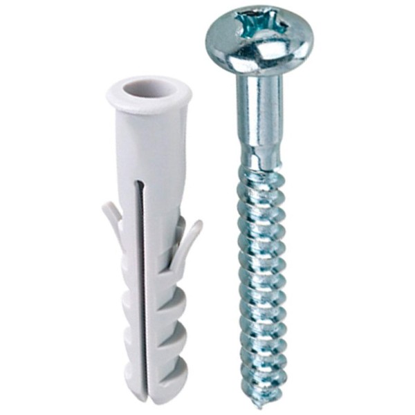 Encontraproduto.com.br - Parafuso e Bucha com Anel 10mm Cabeça de Panela Phillips 3145 Bemfixa