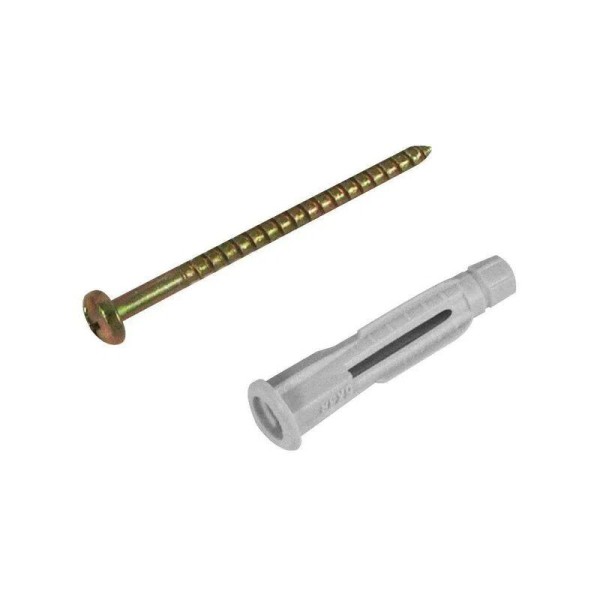 Encontraproduto.com.br - Parafuso Phillips Cabeça Panela Com Bucha de 6 Mm 4 Unidades Bemfixa