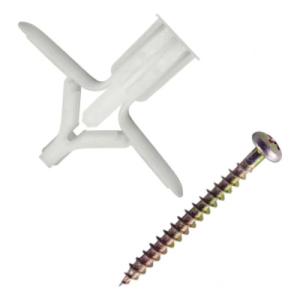 Encontraproduto.com.br - Parafuso 4,5x45 Mm com Bucha Frog 2 Unidades Bemfixa