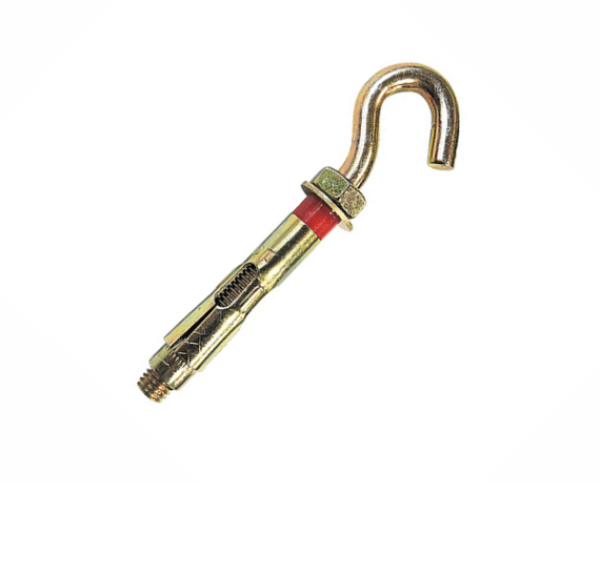 Encontraproduto.com.br - Chumbador Metálico com Gancho 8x60 Bemfixa