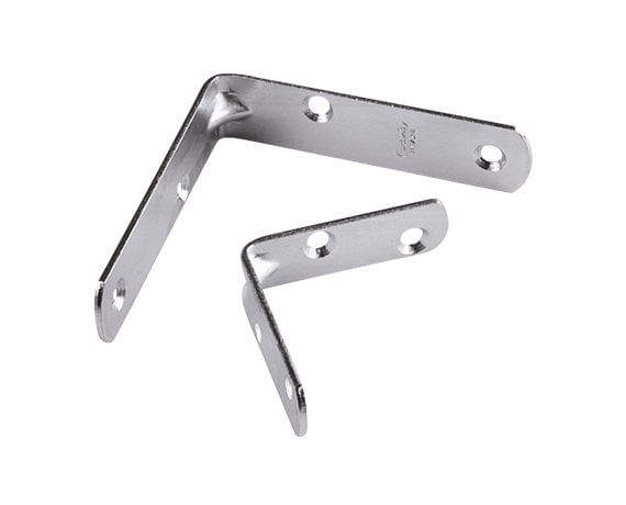 Encontraproduto.com.br - Cantoneira Zincada 50 Mm Abas Iguais 4 Unidades Bemfixa