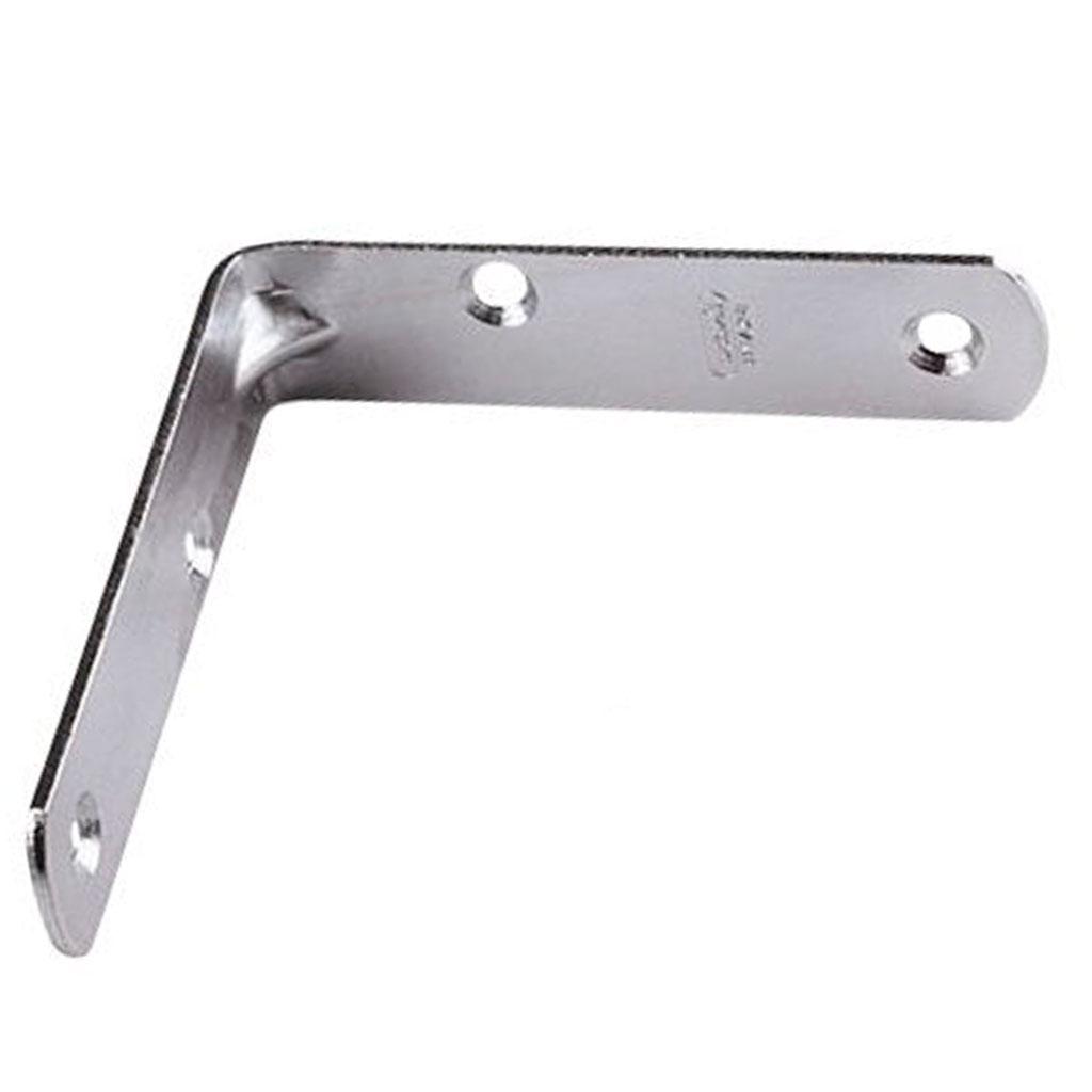 Encontraproduto.com.br - Cantoneira Zincada 50 Mm Abas Iguais 4 Unidades Bemfixa