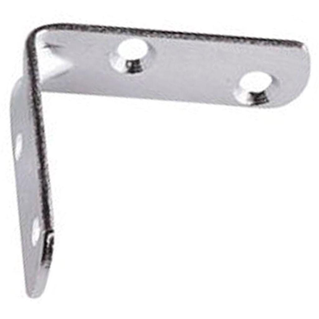 Encontraproduto.com.br - Cantoneira Zincada 50 Mm Abas Iguais 4 Unidades Bemfixa