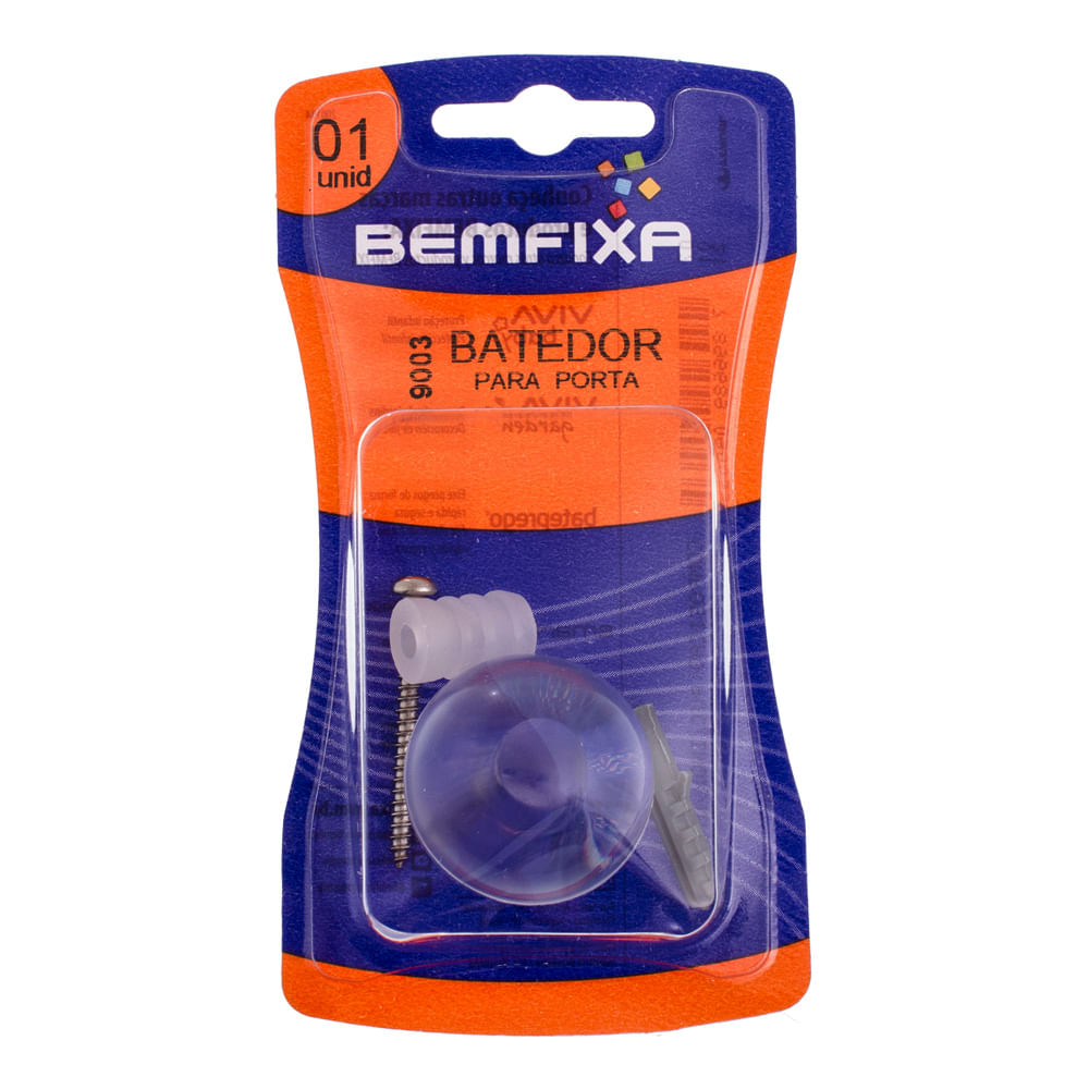 Encontraproduto.com.br - Batedor Para Porta Bola Transparente Bemfixa