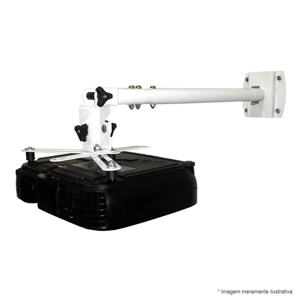 Encontraproduto.com.br - Suporte Projetor Teto Parede com Extensão SBRP756B Brasforma