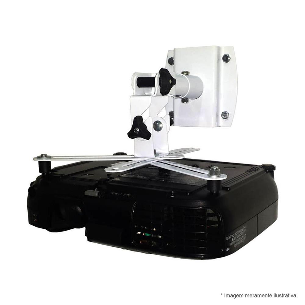 Encontraproduto.com.br - Suporte Projetor Teto Parede com Extensão SBRP756B Brasforma