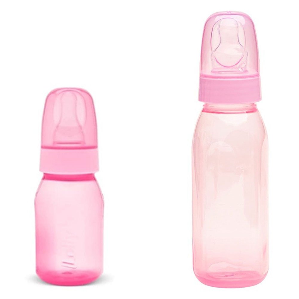 Encontraproduto.com.br - KIT MAMADEIRA LOLLY CLEAN ROSA REF ROSA REF 3770