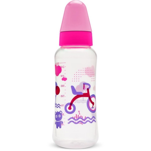 MAMADEIRA VIVA REDONDO 250ML ROSA