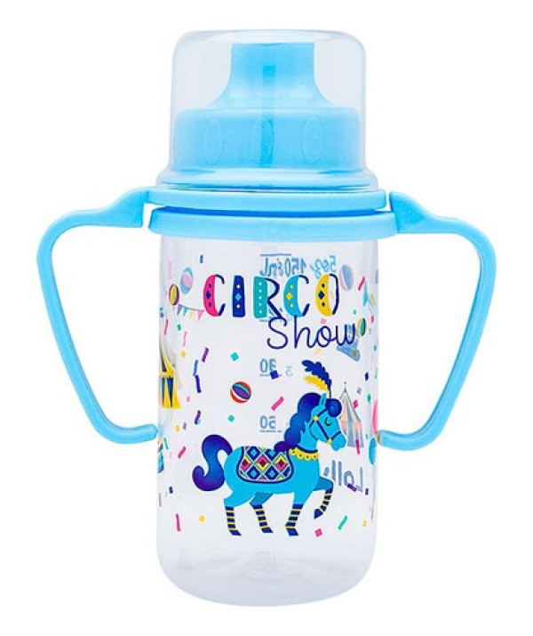 Copo Educativo Lolly Baby Tip 150ml Azul Com Alça