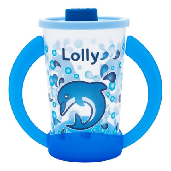 Encontraproduto.com.br - Copo Lolly Oceano Menino Com Alça 350ml