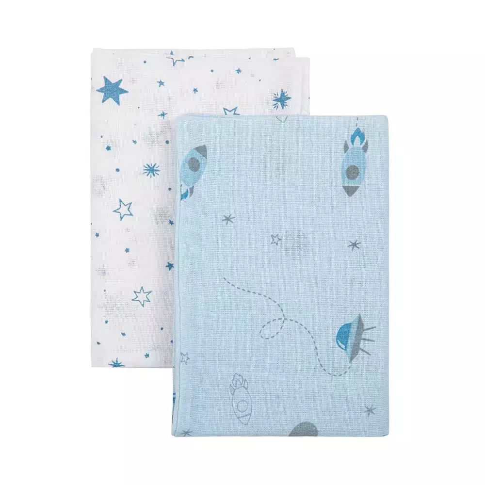 Encontraproduto.com.br - Kit Fronha Bebê Com 2 Pçs 31cm x 22cm Espaço Papi