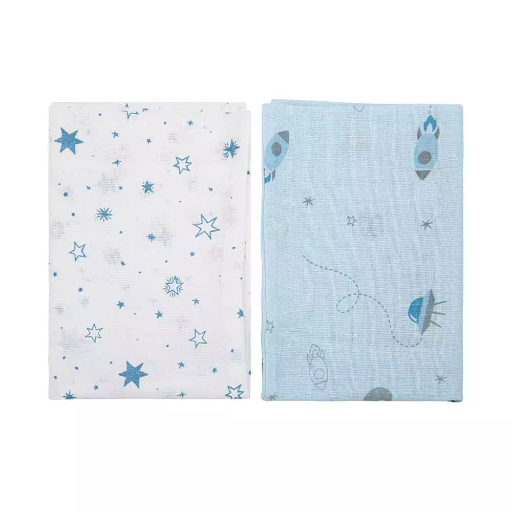 Encontraproduto.com.br - Kit Fronha Bebê Com 2 Pçs 31cm x 22cm Espaço Papi