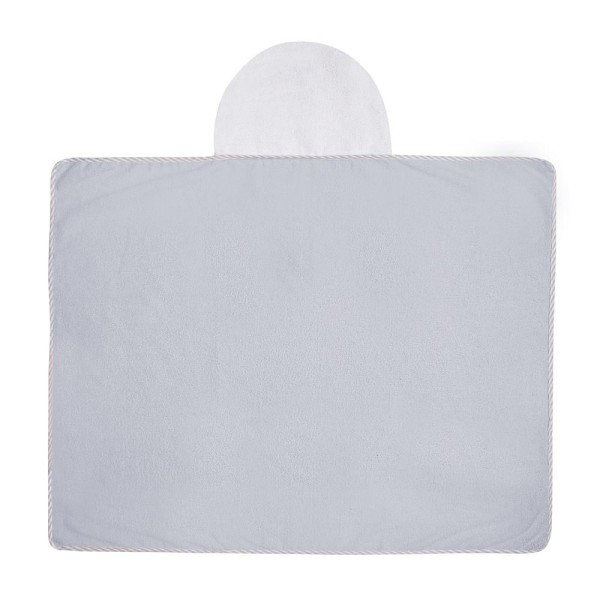 Encontraproduto.com.br - Toalha De Banho Felpuda Gatinha Com Capuz Bordado Papi