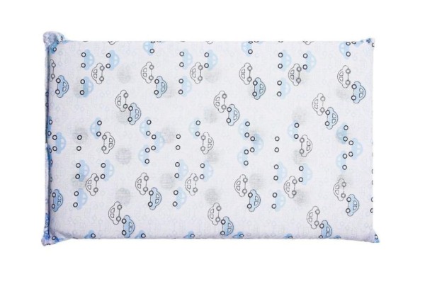 Encontraproduto.com.br - Travesseiro Bebê Espuma Com Furos Estampado Carros Papi