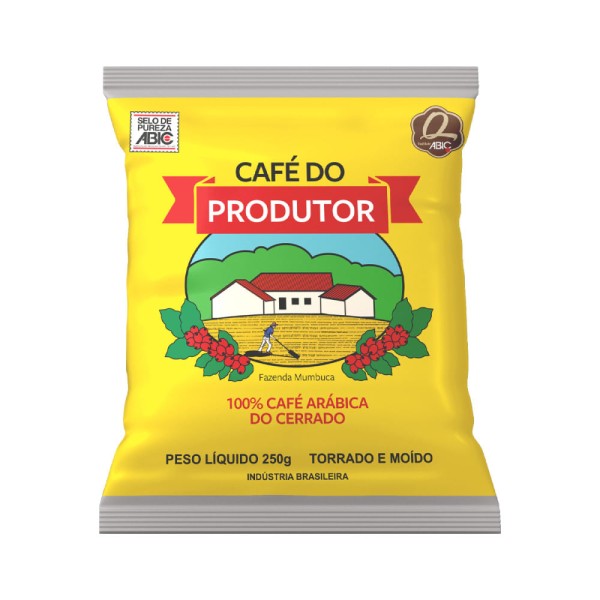 Encontraproduto.com.br - Café em Pó Do Produtor Almofada 250g