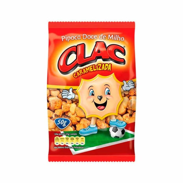 Encontraproduto.com.br - Pipoca Doce Caramelizada 50g - Clac