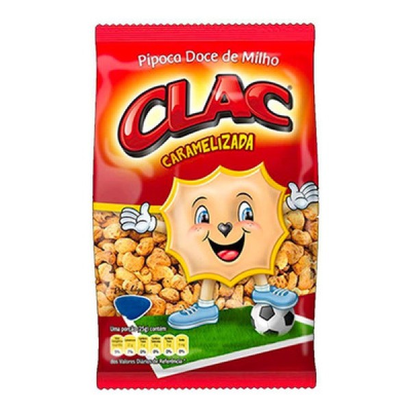 Encontraproduto.com.br - Pipoca Doce Caramelizada 50g - Clac