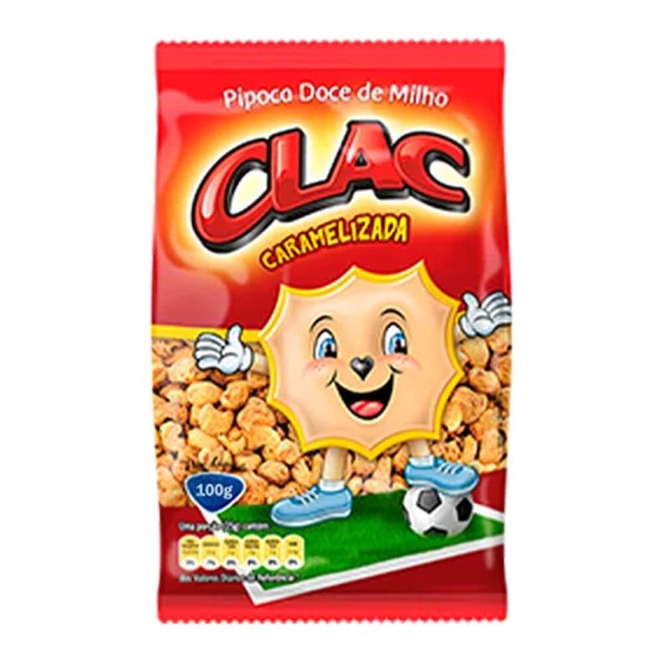 Encontraproduto.com.br - Pipoca Doce Caramelizada 100g - Clac