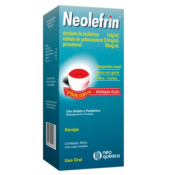 Encontraproduto.com.br - Neolefrin Xarope 60ml