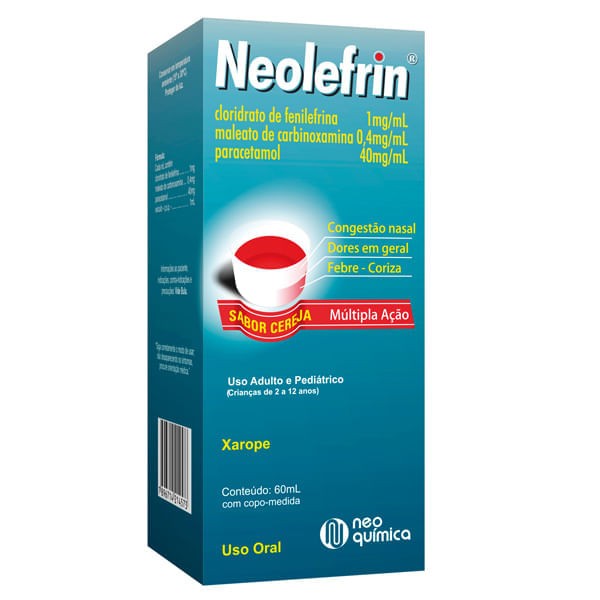 Encontraproduto.com.br - Neolefrin Xarope 60ml