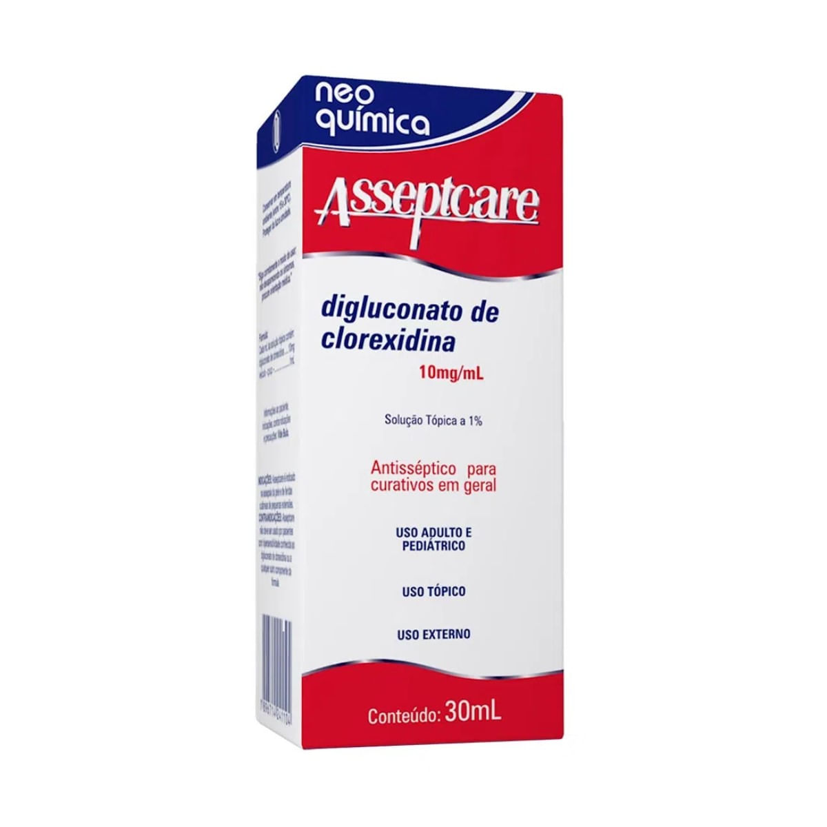 Encontraproduto.com.br - Asseptcare 10Mg/Ml Fr Pl Amb 30Ml-Apl