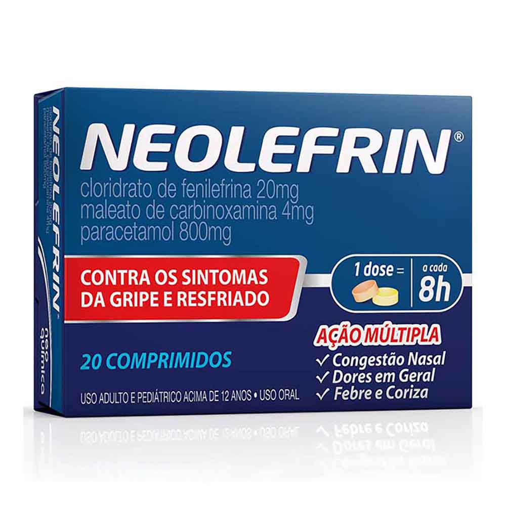 Encontraproduto.com.br - Neolefrin 20 Comprimidos