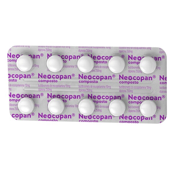Encontraproduto.com.br - Neocopan Composto Envelope Com 10 Comprimidos