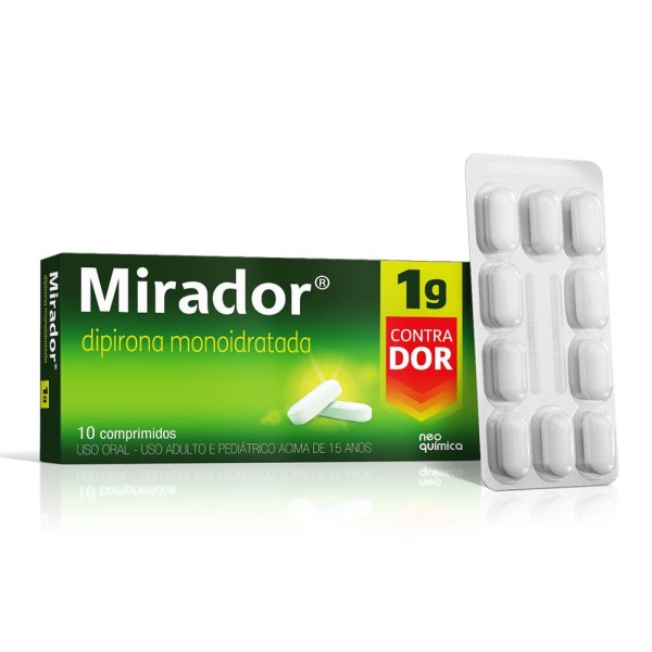 Mirador 1G Comprimido - Caixa com 10 Comprimidos