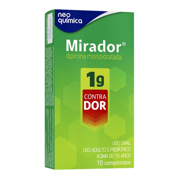 Encontraproduto.com.br - Mirador 1G Comprimido - Caixa com 10 Comprimidos