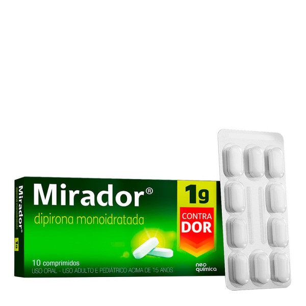 Encontraproduto.com.br - Mirador 1G Comprimido - Caixa com 10 Comprimidos