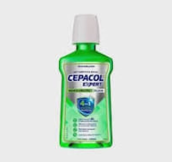 Encontraproduto.com.br - Enxaguatório Bucal Cepacol Expert Menta 4 em 1 Sem Álcool 250ml
