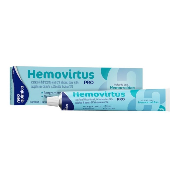 Encontraproduto.com.br - Pomada Hemovirtus Pro 30g Neo Quimica