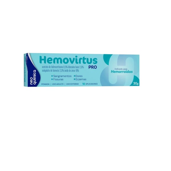 Encontraproduto.com.br - Pomada Hemovirtus Pro 30g Neo Quimica