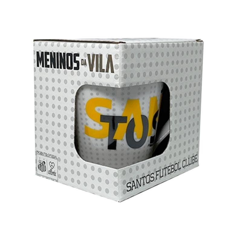 Encontraproduto.com.br - Caneca Santos 290ml em Porcelana Allmix