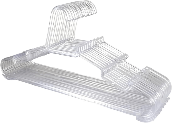 Encontraproduto.com.br - Cabide Hevay Transparente Leve 12 Pague 10