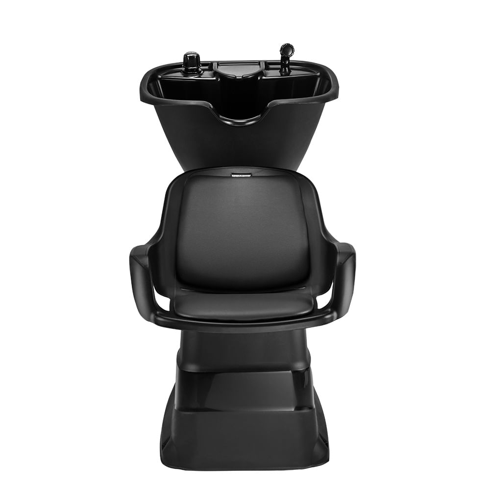 Encontraproduto.com.br - Lavatorio Recl Champ 1885-Ap /4 Preto Almofada Preta - Dompel Moveis
